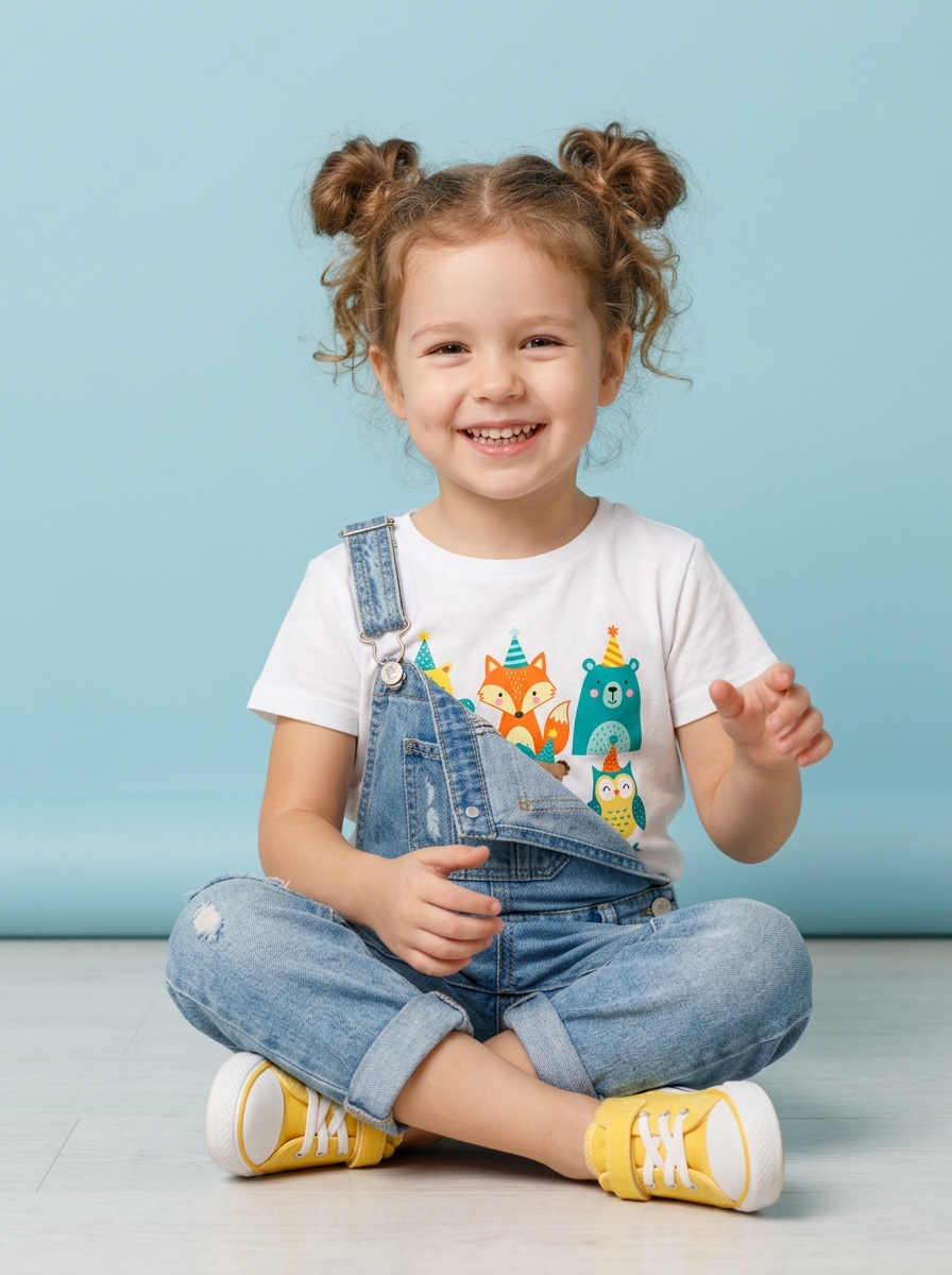 Cartoon Printed T-Shirt